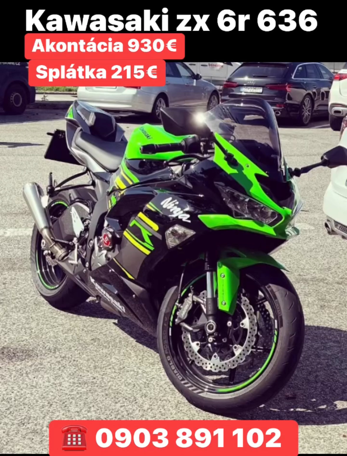 Kawasaki zx 6r 636