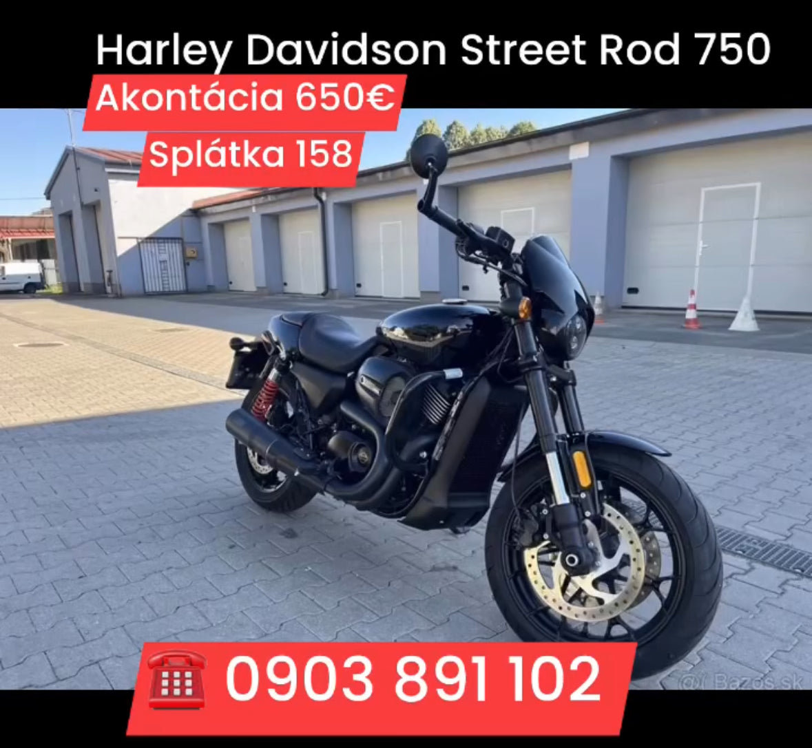 Harley Davidson Street rod 750