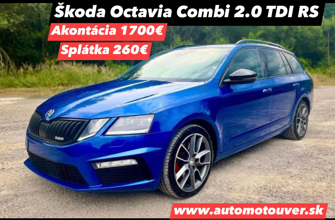 Škoda Octavia Combi 2.0 TDI RS