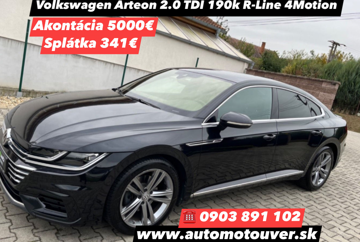 Volkswagen Arteon 2.0 TDI 190k R-Line 4Motion
