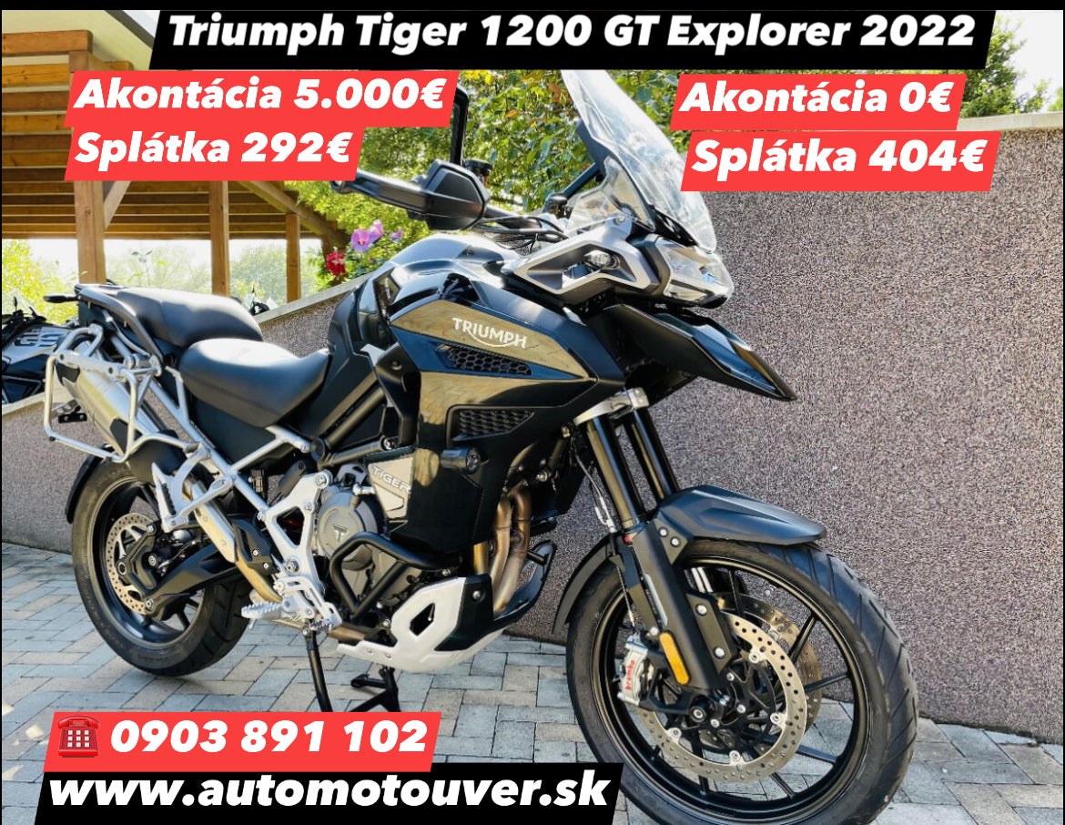 Triumph Tiger 1200 GT Explorer 2022
