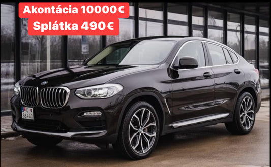 BMW X4 xDrive30d xLine možný odpočet DPH