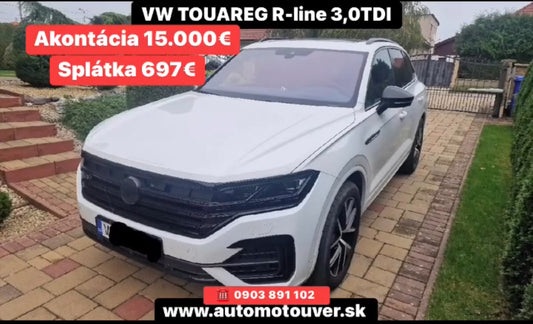 VW TOUAREG R-line 3,0TDI, 2021