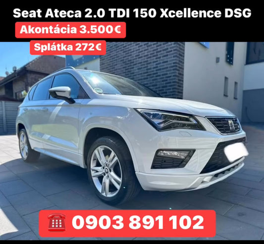 Seat Ateca 2.0 TDI 150 Xcellence DSG