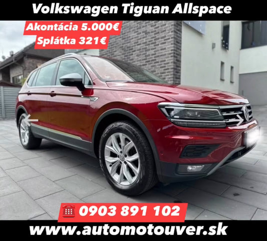 Volkswagen Tiguan Allspace 190k 4-MOTION Highline DSG