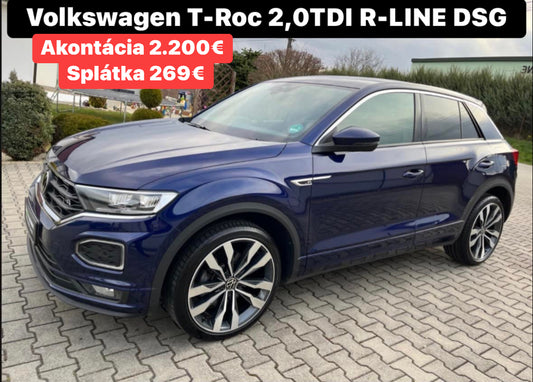 Volkswagen T-Roc 2,0TDI R-LINE DSG