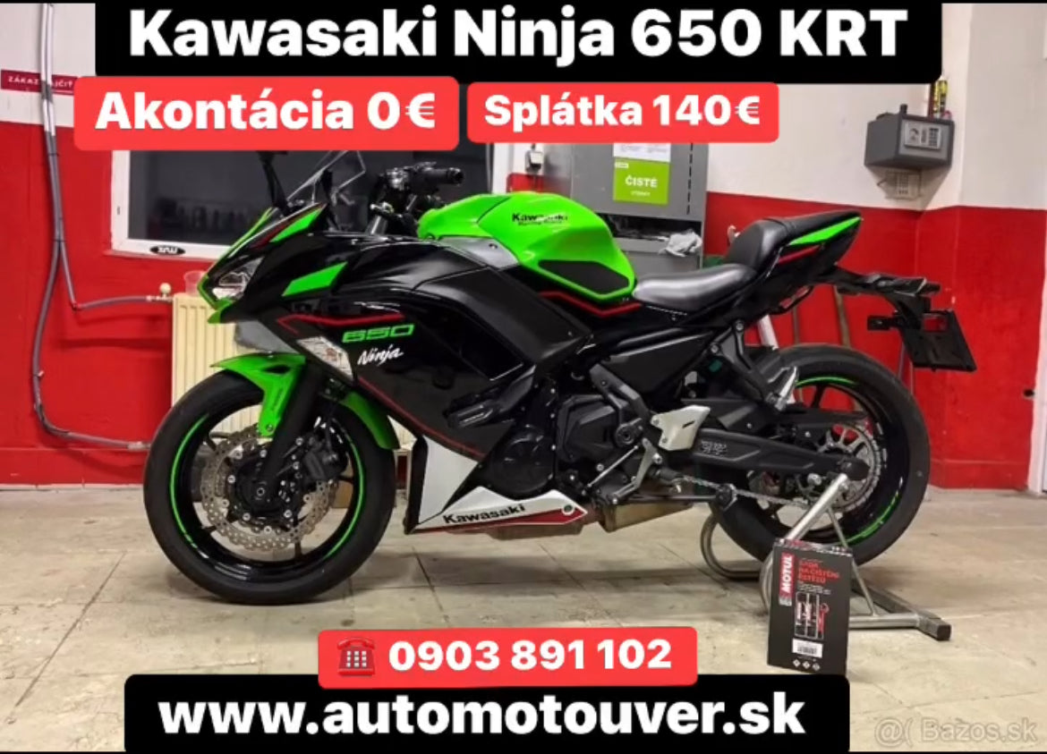 Kawasaki Ninja 650 KRT 2022 - este v ZARUKE