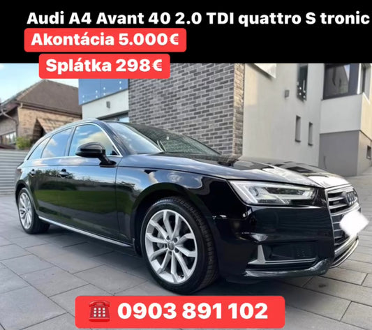 Audi A4 Avant 40 2.0 TDI quattro S tronic