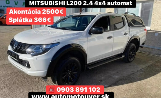 🤍 MITSUBISHI L200 2.4 4x4 automat