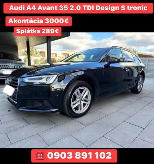 Audi A4 Avant 35 2.0 TDI Design S tronic