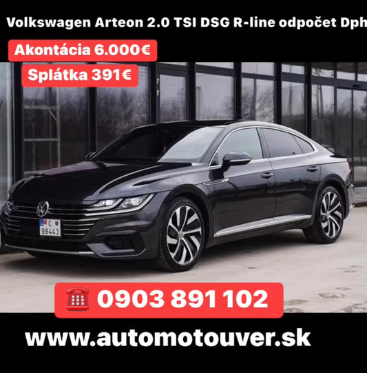 Volkswagen Arteon 2.0 TSI DSG R-line odpočet Dph