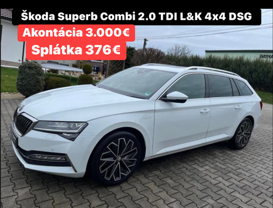 Škoda Superb Combi 2.0 TDI L&K 4x4 DSG