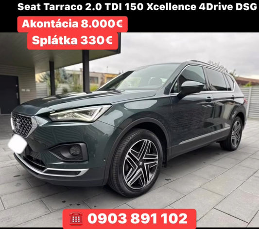 Seat Tarraco 2.0 TDI 150 Xcellence 4Drive DSG