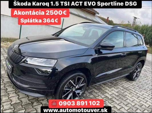 🚗 Škoda Karoq 1.5 TSI ACT EVO Sportline DSG