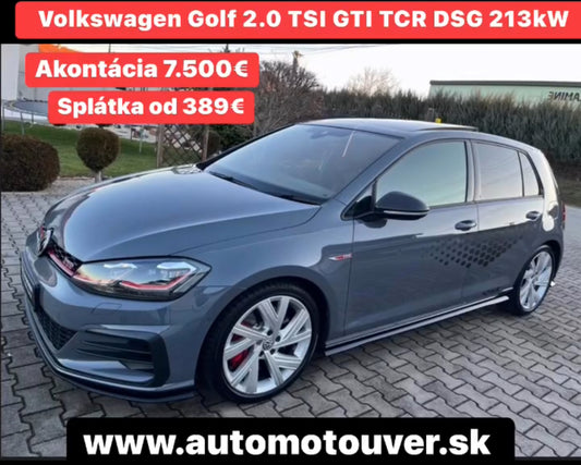 Volkswagen Golf 2.0 TSI GTI TCR DSG 213kW