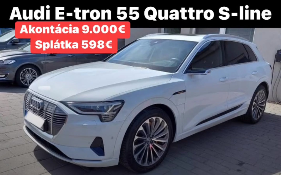 Audi E-tron 55 Quattro S-line Full